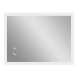 kleankin Specchio da Bagno con LED Rettangolare 80x60x3cm,…