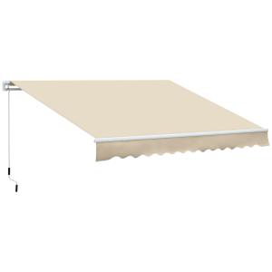 Outsunny Tenda da Sole per Esterno Avvolgibile a Bracci con…