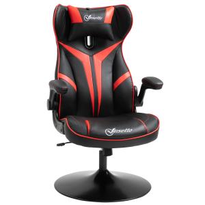 Vinsetto Sedia da gaming, sedia ergonomica per computer con…