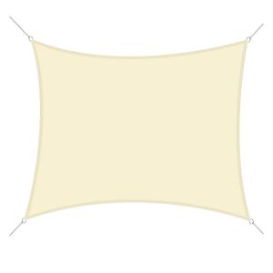 Outsunny Velario Parasole Quadrato 3x3m telo parasole ester…