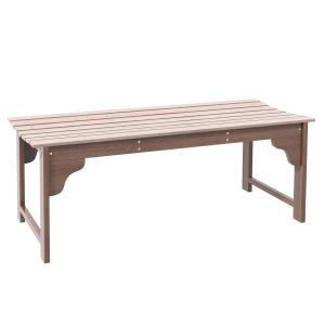 Outsunny Panchina da giardino 2 posti panchina da esterno s…