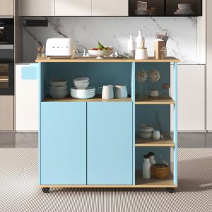 Carrello da cucina moderno e minimalista con mobile da cuci…