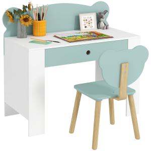 AIYAPLAY Set Scrivania per Bambini con Cassetto e Sedia con…