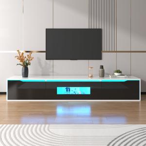 Mobile TV lucido con illuminazione LED, design moderno, 180…