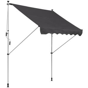 Outsunny Tenda da Sole da Esterno a Rullo con Manovella, Al…