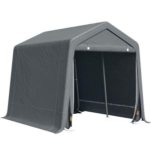 Outsunny Tendone Garage per Auto, Moto e Attrezzi in Metall…
