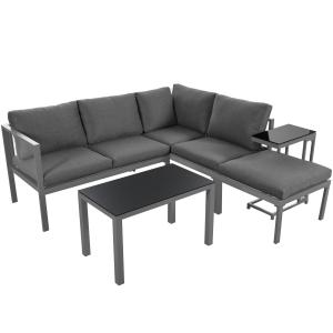 Set di poltrone da giardino per 4-5 persone, mobili da giar…