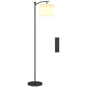 HOMCOM Lampada da Terra LED Dimmerabile con Telecomando, 11…