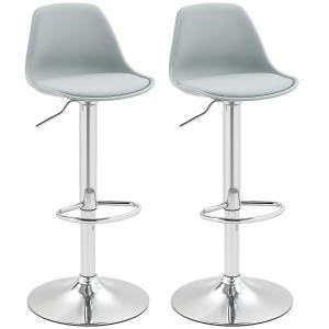 HOMCOM Set da 2 Sgabelli da Bar, Sgabelli da Bar, Sgabelli…
