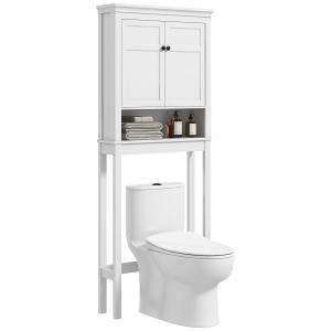 HOMCOM Mobile WC sopra il water mobile lavatrice mobile per…