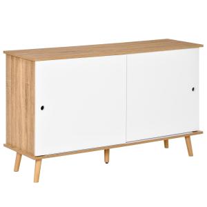 HOMCOM Mobile Cucina Credenza Moderna con Mensole Regolabil…