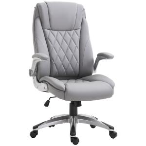 Vinsetto Sedia da Ufficio Ergonomica con Imbottitura, Altez…