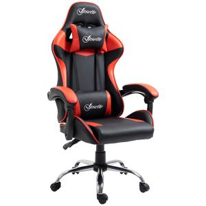 Vinsetto Sedia da gioco sedia da ufficio sedia gamer poggia…