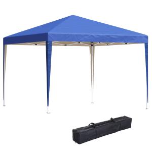 Outsunny Gazebo 3x3m Piegehvole con Borsa per Trasporto, Im…