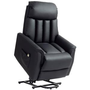 HOMCOM Poltrona Relax Elettrica Alzapersona Reclinabile fin…