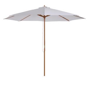 Outsunny Ombrellone da Giardino Φ300cm in Poliestere Crema,…