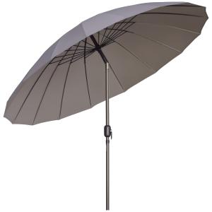 Outsunny Ombrellone da Giardino e Terrazza con Manovella, 1…