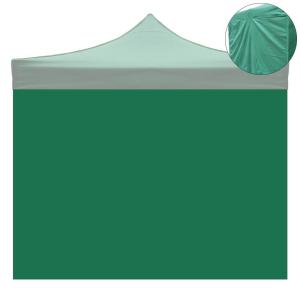 Telo laterale 3x2mt verde impermeabile per gazebo richiudib…