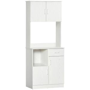 HOMCOM Credenza da cucina armoire de cuisine multi-rangemen…