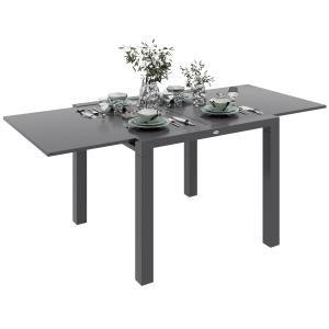 Outsunny Tavolo da giardino rettangolare estensibile fino a…