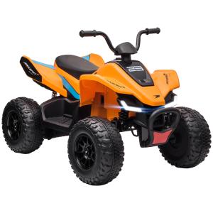 HOMCOM Quad per Bambini 3-8 Anni con Licenza McLaren e Fari…