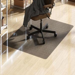 HOMCOM Tappetino Salvapavimento 120x90 cm in Plastica Nera…