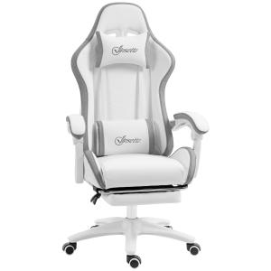 Vinsetto Sedia gaming sedia da gaming ergonomica con schien…