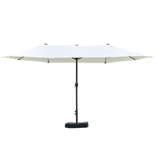 Outsunny Ombrellone da giardino exterieur ombrellone doppio…