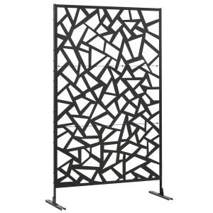 Outsunny Pannello schermo balcone decorativo esterno con mo…
