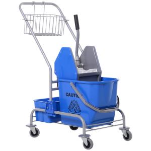 HOMCOM Carrello delle Pulizie Professionale Lavapavimento c…