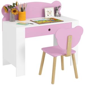 AIYAPLAY Set Scrivania per Bambini con Cassetto e Sedia con…