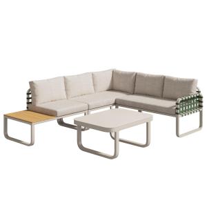 Set da giardino Lounge 4-5 posti, Set di mobili da giardino…