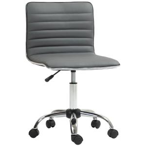 HOMCOM Sedia da Ufficio Ergonomica in Pelle PU con Altezza…