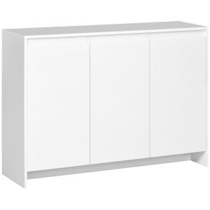 HOMCOM Credenza Moderna a 12 Ripiani Interni in Truciolato…