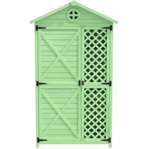 Capanno per mobili da giardino in legno per esterni, capann…