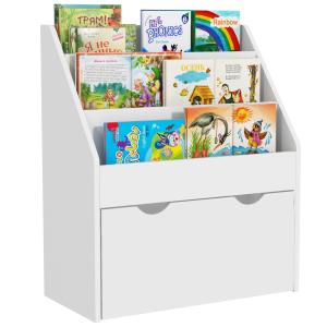 AIYAPLAY Libreria per Bambini 3-8 Anni a 3 Ripiani con Cass…