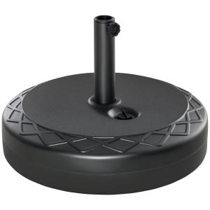 Outsunny Base per Ombrellone Rotonda Φ55cm, 30kg, in Plasti…