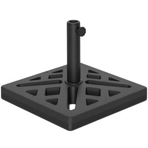 Outsunny Base per Ombrellone da 15kg Quadrata per Ombrellon…