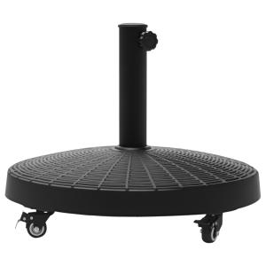 Outsunny Base per Ombrellone Diametro 4 Cm 4 Rotelle con Fr…
