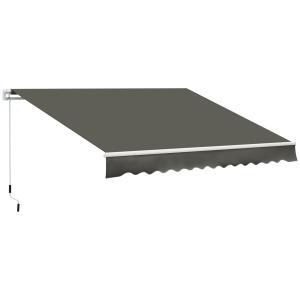 Outsunny Tenda da Sole per Esterno Avvolgibile a Bracci con…
