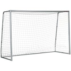 SPORTNOW Porta da Calcio Grigia 300x120x200 cm con Viti e P…