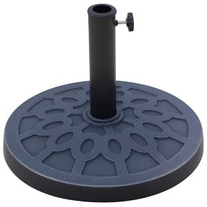 Outsunny Base per Ombrellone Rotondo per Pali da Ø38 e Ø48…