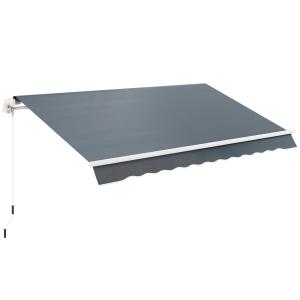 Outsunny Telo di Ricambio Tenda Parasole Retrattile 3x2.5m…