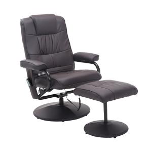 HOMCOM Poltrona Massaggiante Relax, inclusi Poggiapiedi, 10…