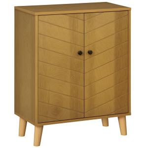 HOMCOM Mobile multiuso Stile vintage per cucina e soggiorno…