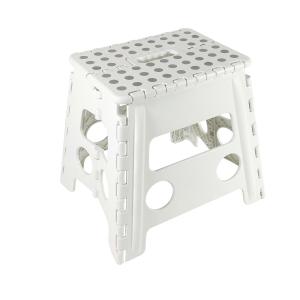 Sgabello Pieghevole Clic-Clac Bianco Alto
