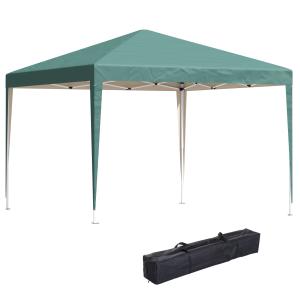 Outsunny Gazebo 3x3m Piegehvole con Borsa per Trasporto, Im…