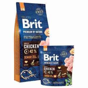 Brit Premium Nature S m Apple Chicken Corn Senior 15kg Dog…