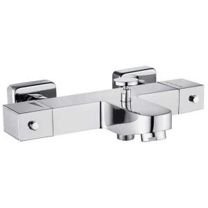 Artic Atlantic Thermostatic Bath Tap Argento