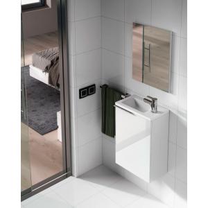 Dmora Mobile Bagno Ad Un´anta A Battente Con Lavabo E Specc…